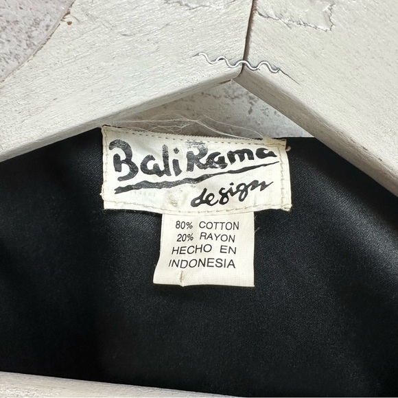 BALI Rama design beaded colorful vest large retro 20s‎ - Picture 7 of 7